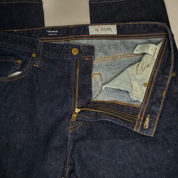 Men's Tellis AG-ed Modern Slim Denim Jeans Size 34 - Picture 7 of 10